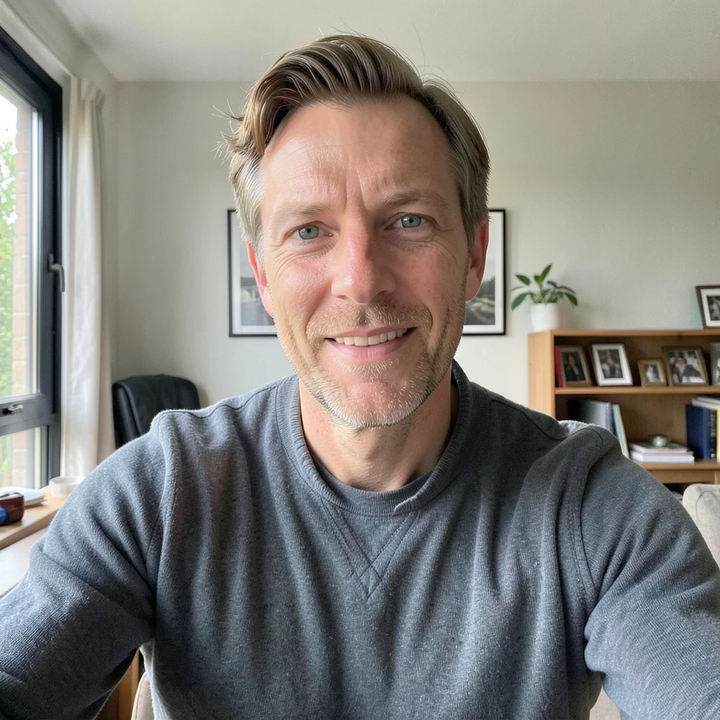 Portret van Hendrik Jan de Vries, expert in overheidscommunicatie en voorlichting